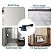 Cordless Tile Vibrating Hammer, Aluminum Suction Cup, 100kg Load Capacity, Adjustable Vibration, Non-Slip Handle for Wall Installation