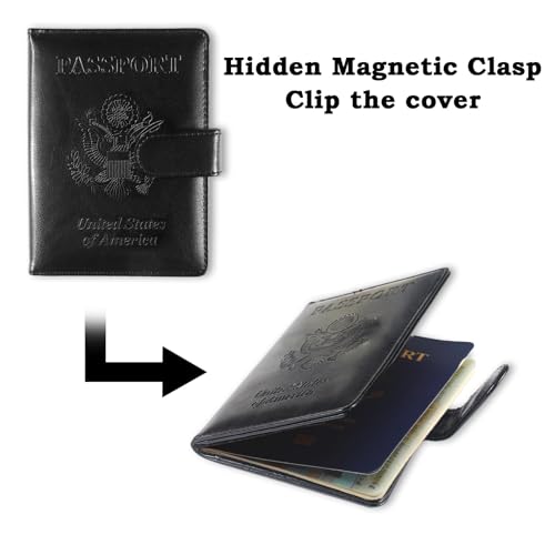 Sizobi Passport Holder for Travel, RFID Passport Cover Wallet for Women Men by Sizobi - Used condition - Image 5