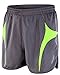 Produktbild Spiro Unisex Micro-Lite Running Shorts Grey/Lime L