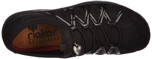 Rieker Damen Sneaker L0564 in Schwarz Bequeme und stilvolle Schuhe