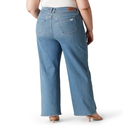 Signature by Levi Strauss & Co. Gold Womens Heritage Belted Wide Leg Jeans (Also Available in Plus)3