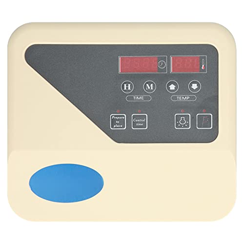 RASTKY Controlador Digital LCD Externo para Estufa de Sauna, Controlador de Calentador de Sauna para un Mantenimiento Cómodo de la Temperatura, Adecuado para Piscinas Cubiertas, Apartamentos, 220 V