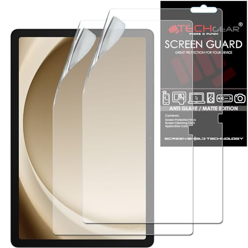 TECHGEAR Paquete de 2 protectores de pantalla antirreflejos para Galaxy Tab A9 Plus de 11 pulgadas...