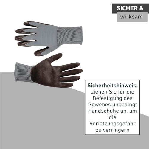 Windhager Insektenschutz Fliegengitter Gewebe Aluminium, 100 x 120 cm, Silber