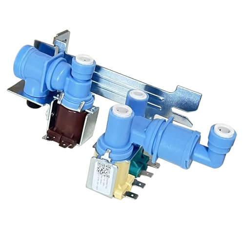 242252702 Refrigerator Water inlet Valve for Frigidaire Kenmore Electrolux Crosley Fridge Water Valve replacement Parts 240531101 241734301 WV2702 AP5671757 240321801 K-76150 1 Year Warranty