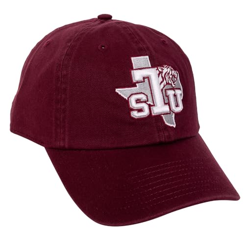 Gorra bordada ajustable Texas Southern University roja miniatura 1