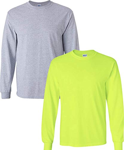 Image of Gildan Men's Ultra Cotton Long Sleeve T-shirt, Style G2400