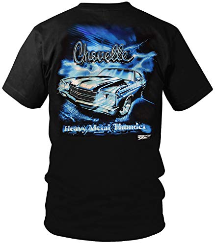 Wicked Metal - Heavy Metal - Chevelle - Muscle Car T-Shirt (XL)