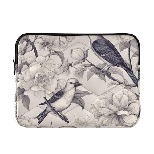 Funda para portátil 13-14 pulgadas impermeable floral