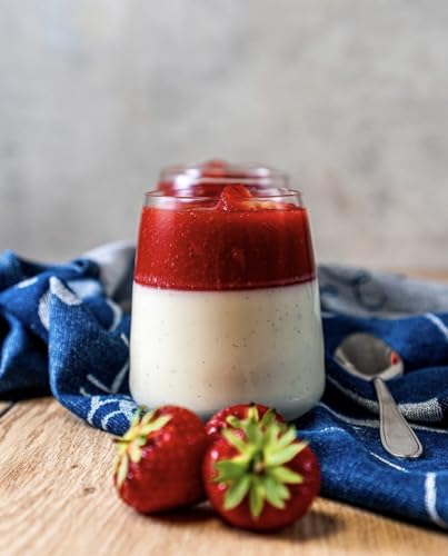 RUF Sofort-Gelatine Rind, Gelatinepulver kalt löslich, Speise-Gelatine ohne Einweichen und Erhitzen, Rinder-Gelatine zum Kochen und Backen, 30g, weiß