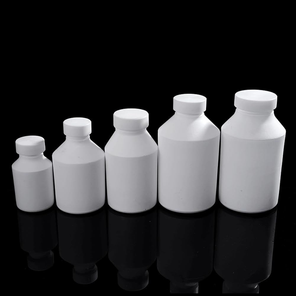 Butelki PTFE do przechowywania odczynników – butelki laboratoryjne odporne na działanie kwasów i zasad z szyjką o dużej/małej średnicy, 1 szt.(Large Diameter 250ML)