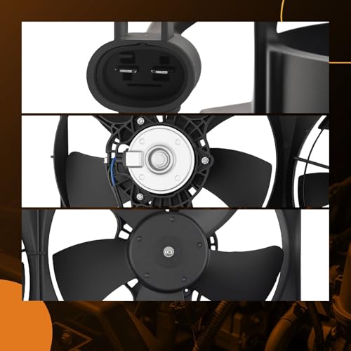 Image of maXpeedingrods 621172 Radiator Cooling Fan for Toyota Highlander 2001-2007 | for Lexus RX300 2001-2003, 1636328270 FA70720 1636374311