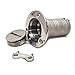 Boat Diesel Deck Fill | 1 1/2 Inch Stainless w/Key