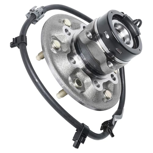 Image of Detroit Axle - 2WD Front Wheel Bearing & Hub Assembly with ABS Sensor for 2004-2008 GMC Canyon Chevy Colorado 2006 Isuzu i-280 2007-2008 i-290 i-370