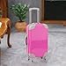 Amagogo Doll Suitcase Toy Fashion Doll Luggage Miniature Can Be Open Doll Travel Luggage DIY Dress Up Doll Toy for 18 Inch Doll Gifts, Dark Pink