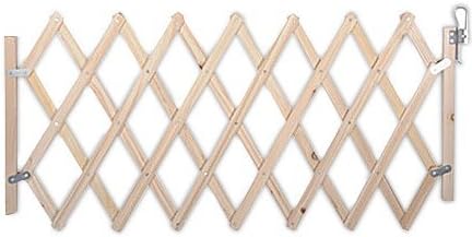Withjenny Easy Swing and Lock Wood Gate (Small)