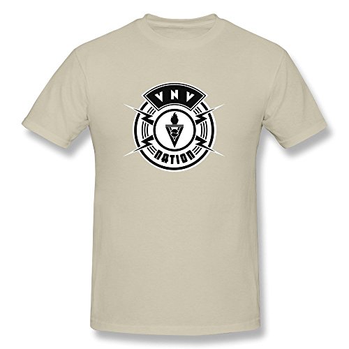 maikeer Men's VNV Nation Band Logo T-Shirt