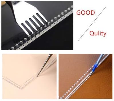 Female Shoulder Bag Acrylic Template - Transparent Leather Craft Sewing Pattern for Precision Cutting Shrandi