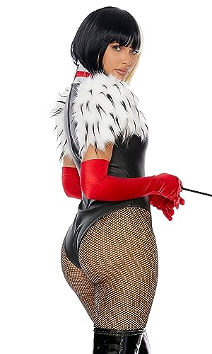 Forplay 550328-181840 Keep It Cruel Movie Villain Costume Black White thumb #1