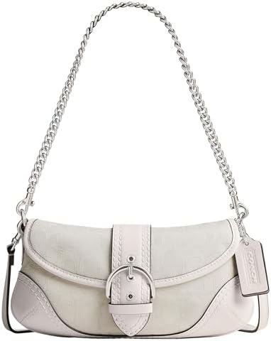 Coach Soho Bag 25, LH/Cloud Chalk, Lh/Cloud Chalk | Amazon.com.br