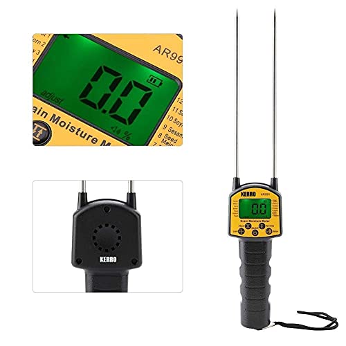 Image of Thermomate Grain Moisture Meter Smart Sensor Digital for 14 Varieties of Grain