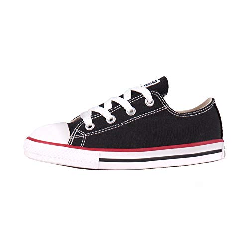Tênis Converse All Star Infantil Chuck Taylor Ox Preto/Vermelho/Preto 23