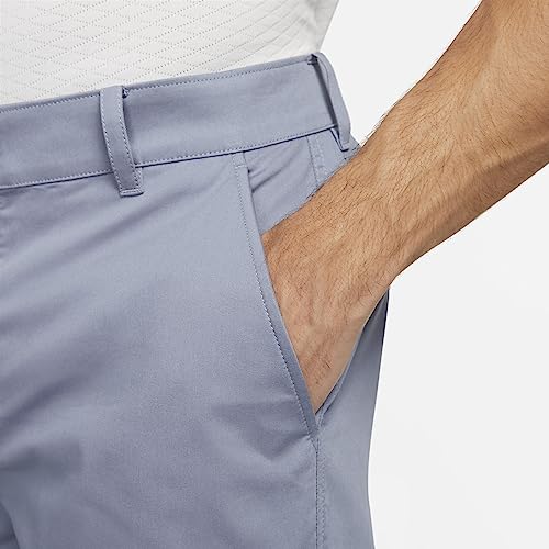 Nike Bermuda masculina Dri-FIT UV de sarja de golfe de 23 cm, Ardósia cinza, 41
