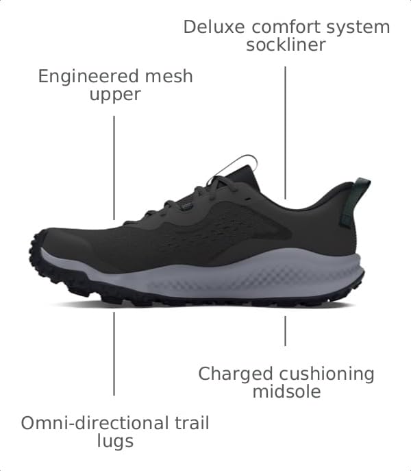Image of Under Armour Men's Charged Maven Trail Hiking Shoes