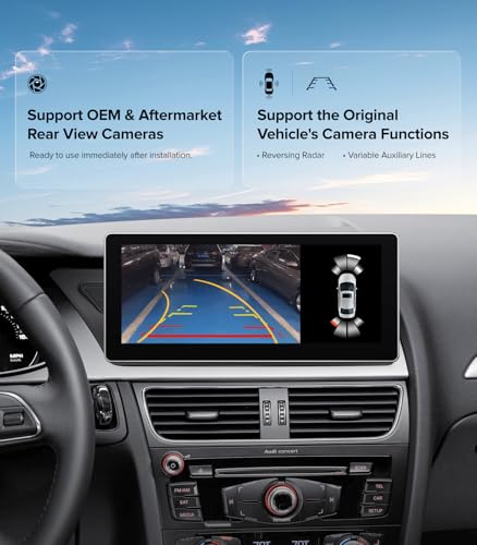 ApexNav 10.25"CarPlay Radio for Audi A4 A5 B8 (09-16) Concert/Symphony ONLY - image 9