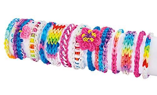 Crazloom Loom Band Toys, Creative Toy, Rubber Band Toy, Friendship Bracelets, Latex Free Loom Bands, 600 Loom Bands