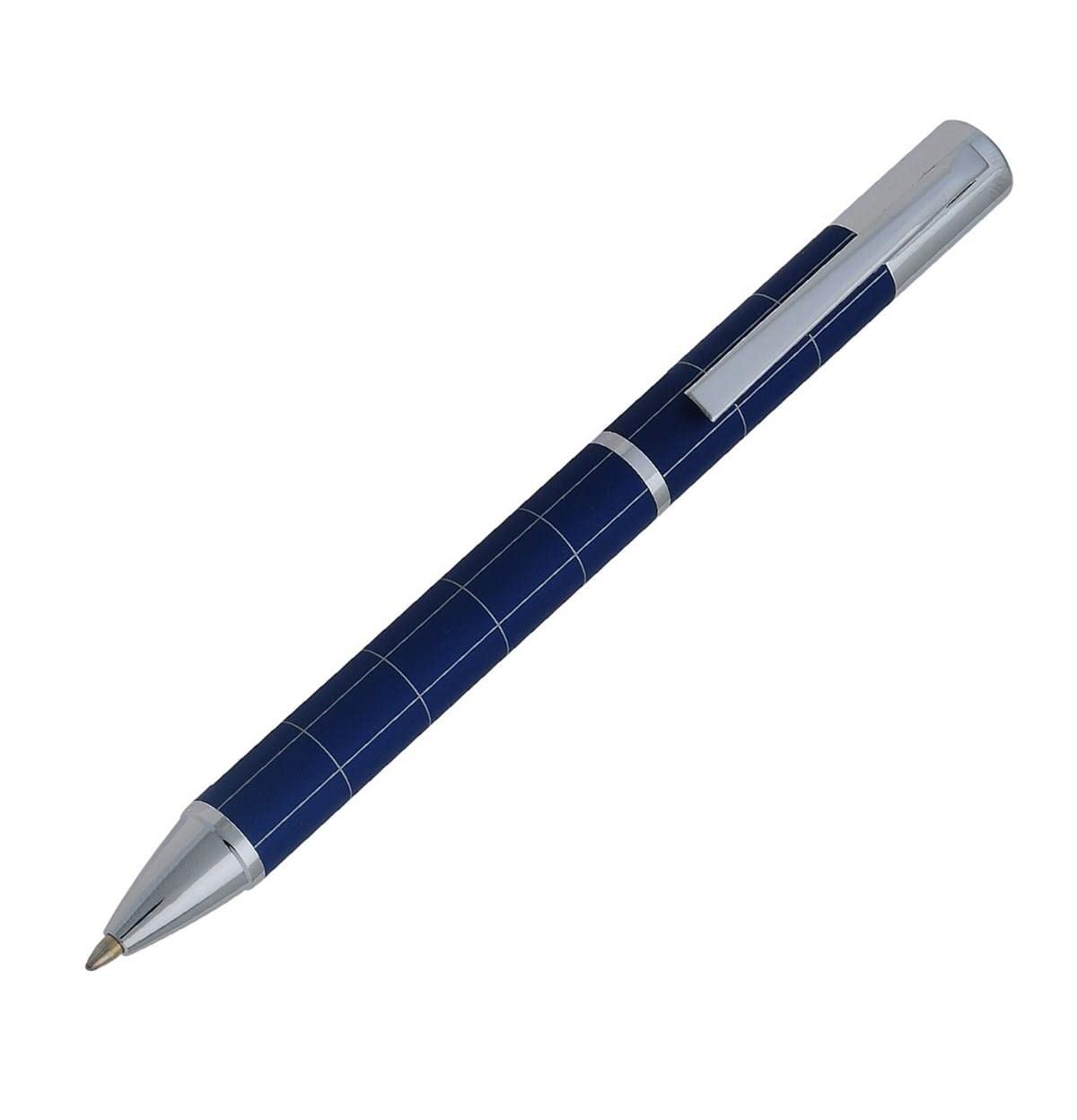 Steelpen Active Serisi 1002DT Slayt Mavi Dolma Kalem+Tükenmez Kalem