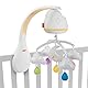 Fisher-Price, GRP99 Traumhaftes WolkenMobile und Spieluhr mit Geräuschsensor zur automatischen Aktivierung für Babys und Kleinkinder, bunt