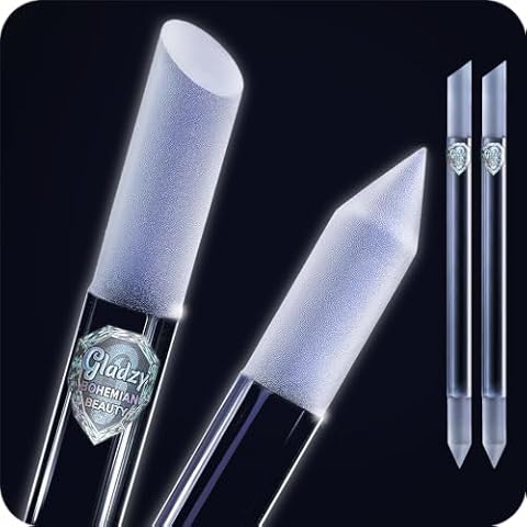 GLADZY Glass Cuticle Pusher Tool Set Cover