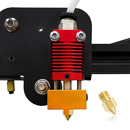 Aokin 22 Pcs Mk8 Extruder Nozzles 3D Printer Nozzles 0.2Mm 0.3Mm 0.4Mm 0.5Mm 0.6Mm 0.8Mm 1.0Mm For Creality Ender 3/3 Pro/3 V2, Ender 5/5 Pro, Cr-10/10S, Makerbot, Anet A8 3D Printer #TOP5