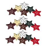 OSALADI 180 Sternknöpfe Sternförmige Knöpfe Zum Selbermachen Zum Basteln – Buntes Nähen Aus Kunststoff Für DIY Projekte Kleidungsdekoration Und Handgefertigte Künstlerbedarfsartikel