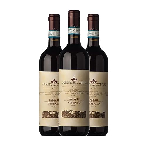 Giuseppe Cortese Nebbiolo Langhe – Caja de 3 Botellas de Vino Tinto 75cl Giuseppe Cortese Nebbiolo Langhe – Caja de 3 Botellas de Vino Tinto 75cl