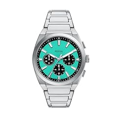 Silver/Turquoise Chrono