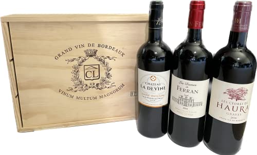 Coffret Découverte 3 Bouteilles de Vins de Bordeaux - 3 Appellations différentes Cover