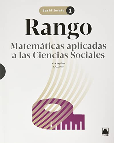 Matematicas Aplicadas a las Ciencias Sociales 1º Bachillerato - Rango