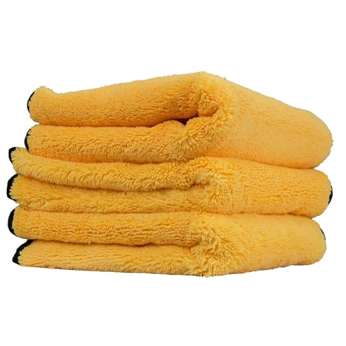 Serviette en microfibre de qualité supérieure Chemical Guys Elite pour finitions soignées
