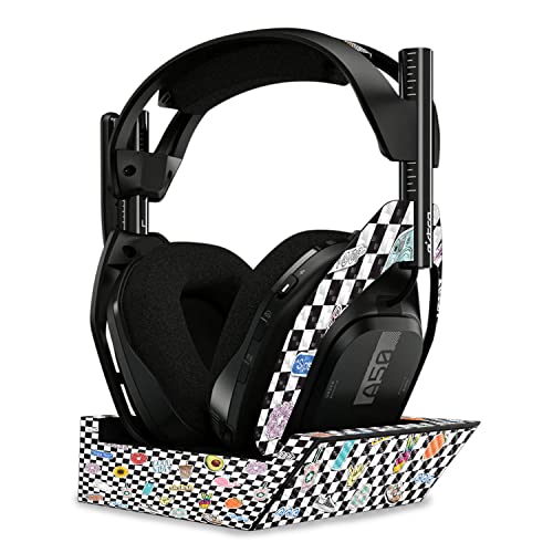 Image of MightySkins Carbon Fiber Skin Compatible with Astro A50 Wireless Headphones + Base Station (Gen 4) - VSCO7 | Protective, Durable Textured Carbon Fiber Finish | Easy to Apply | Made in The USA