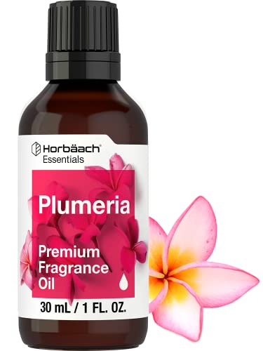 Horbach Plumeria Fragrance Oil | 1 fl oz (30ml) | Premium Grade | for Diffusers Candle and Soap Making DIY Projects & More