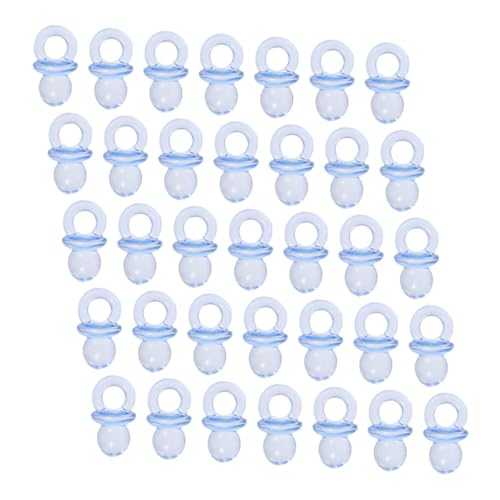 VICASKY Baby Pacifier for Boy/Girl 150pcs Small Acrylic Pacifiers for Baby Shower Pink Bulk Pack