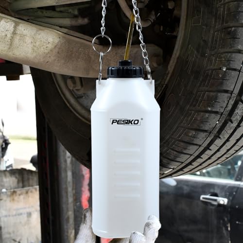 image for PESIKO 1L Brake Bleeder Bottle One Person, Brake Fluid Bleeding kit wi