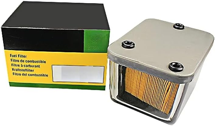 Original Equipment Fuel Filter for John Deere Excavators, Backhoes, Dozers, and Loaders Models 190E 210C 290D 300D 310D 315D 410D 450G 455G 482C 510D 544E 550G 555G 624E 650G 670B 672B 690E and 790E