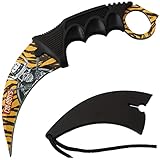Snake Eye Tactical CS-GO for Hunting-Camping and Field Survival Knife