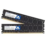 Acclamator DDR3 16GB (2x8GB) 1600MHz (PC3-12800) CL11 1.5V Non-ECC Unbuffered 240-pin UDIMM PC Computer Desktop Memory Module Ram Upgrade