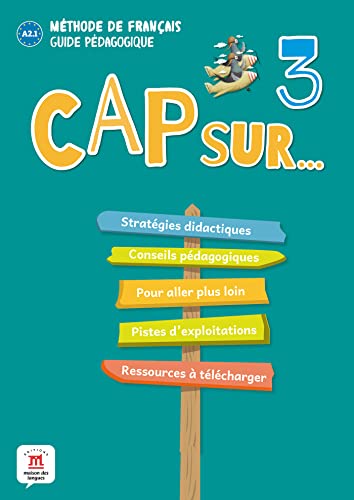 Cap sur nouveau 3 – guide pédagogique (format papier) – a2.1:
