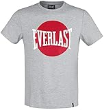 Everlast Sports Camiseta de Manga Corta, Hombre, Gris Multicolor, Small