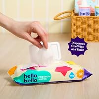 Hello Bello Baby Wipes, Fragrance-Free, 9 Resealable Packets = 540ct — image 5